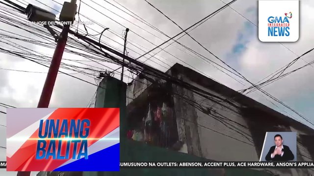 Lalaki, kritikal matapos makuryente habang naglilinis ng pader sa Brgy. San Rafael 1 | Unang Balita