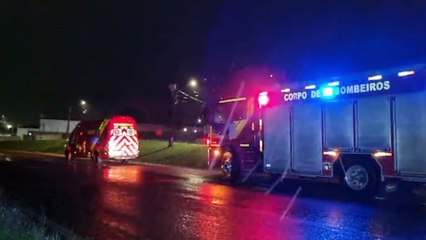 Piloto de BMW fica ferido ao sofrer queda na BR-467 em Cascavel