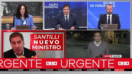 "Me sorprendió": el primer mensaje de Diego Santilli tras ser designado ministro del Interior