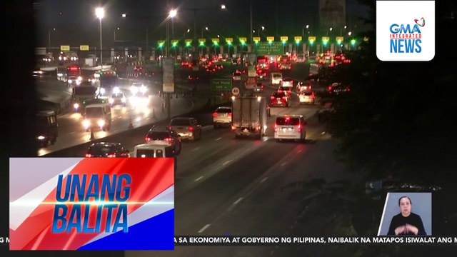 Ilang lanes ng NLEX, may build up ng mga sasakyang pabalik sa Metro Manila matapos ang long Undas weekend | Unang Balita