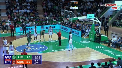 Le replay de Limoges CSP - Monaco - Basket - Jeep Élite - Basket
