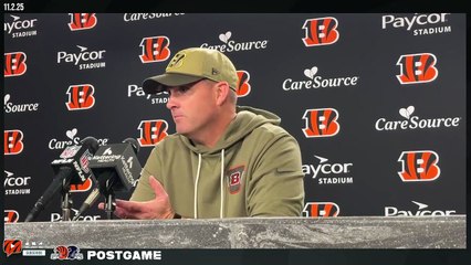 Zac Taylor on Bengals' Loss to Bears, State of Defense