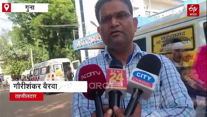 गुना में पंचर टायर ने ली मरीज की जान, समय पर नहीं पहुंच पाई दूसरी एम्बुलेंस