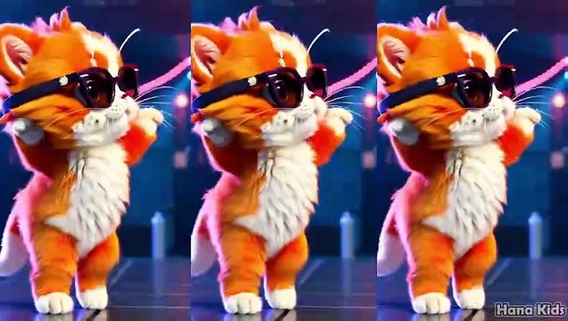 Funny Dancing Cat Di Obok Obok - Dancing cat - Cute Cat - Cat Funny - HANA KIDS 01