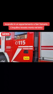 Incendio in un appartamento a San Salvario. L'inquilino trovato morto nel letto