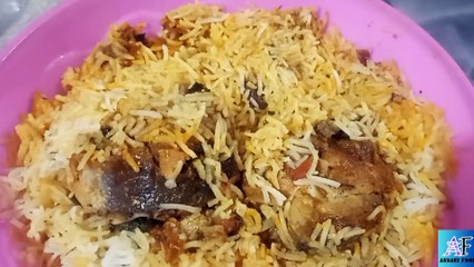 Spicy Fish Biryani 🤤  Recipe by AnsariFoods
