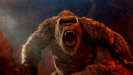 When Titans Collide ⚡ | Godzilla vs Kong Epic Battle Scene | MonsterVerse Short Clip