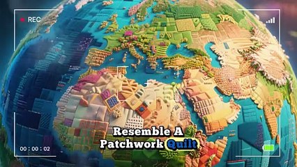 How many Earths worth of soil, rock, and landmass would be required to build a 1 km wide continuous strip of compacted Earth that connects every island and continent together ac
