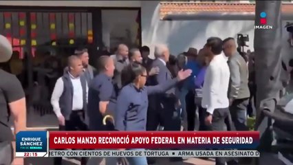 “Fuera, asesino”: Insultan al gobernador de Michoacán durante funeral de Carlos Manzo