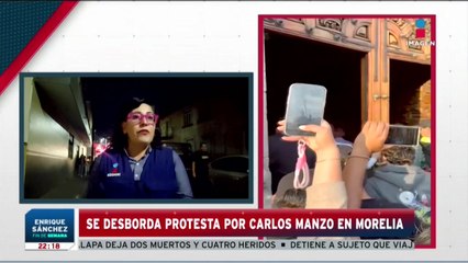 Se desatan manifestaciones para exigir justicia por el asesinato de Carlos Manzo