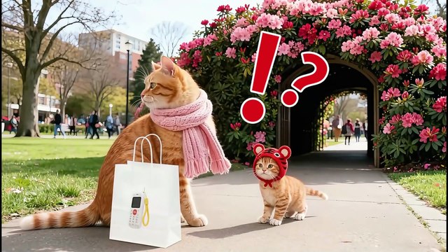 Silver Gradient Kitten Lost! 😿 Tiger-Hat Kitten Sends SOS — Kids’ Phone Turns Into Lifesaver 📱🐾