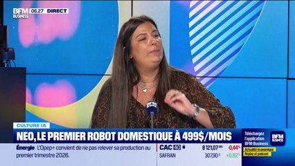 Culture IA : Neo, le premier robot domestique à 499 dollars par mois, par Léa Benaim - 03/11