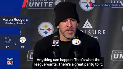 Rodgers thrilled with Steelers response in Colts win