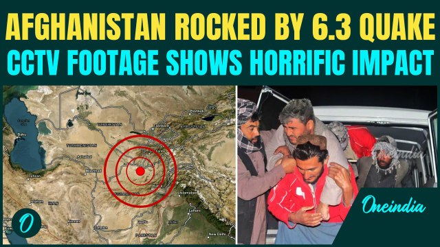 Afghanistan Earthquake CCTV BREAKING: 6.3-Magnitude QUAKE DEVASTATES Northern Afghanistan | VIDEO
