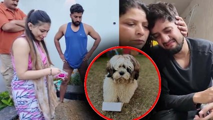 MR and Mrs Choudhary Dog Riyo Passes Away, Public ने Last Moment Vlog बनाने पर किया Troll, Views के.