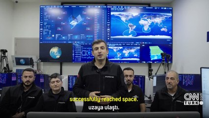 MİLLİ UYDU FERGANİ FGN-100-D2 UZAYDA