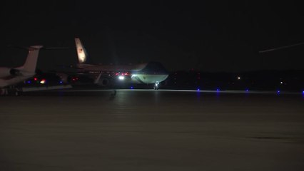 Trump gets back to the White House after weekend in Florida