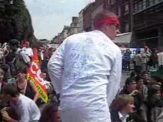 rouen 22 mai 2008 sitting devant le rectorat