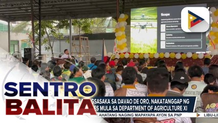 Higit 1-K na mga magsasaka sa Davao de Oro, nakatanggap ng libreng drone services mula sa D.A.-XI | ulat ni Michael Uy - PIA Davao Region