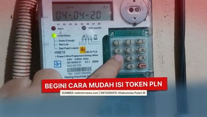 Begini Cara Mudah Isi Token Listrik PLN