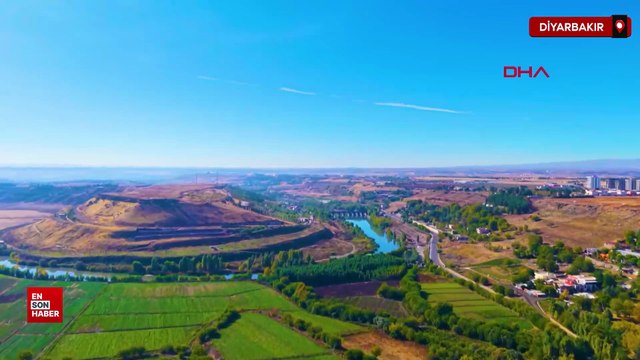 Diyarbakır’da 8 bin yıllık Hevsel Bahçeleri sonbaharda renk cümbüşüne büründü