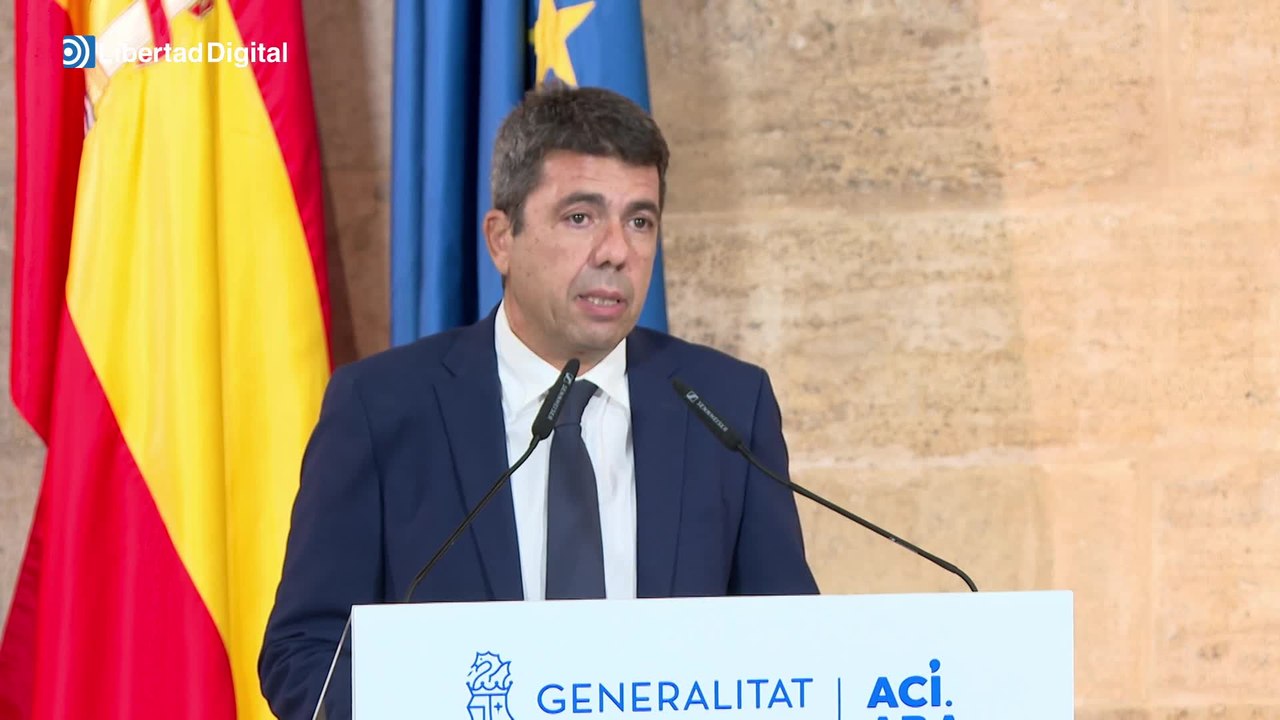 Mazón dimite: "Ya no puedo más"