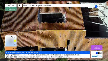 03/11/2025 - ici matin par ici Roussillon en vidéo