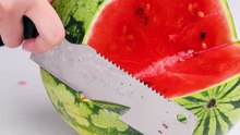 The easiest & fastest way to carving watermelon!
