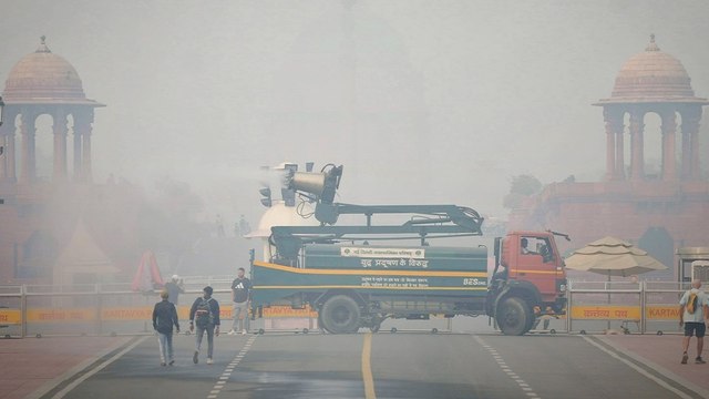 Delhi Air Pollution: Delhi-NCR में स्मॉग का कहर!
