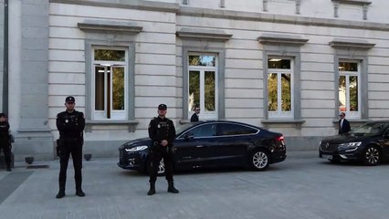 Álvaro García Ortiz, fiscal general, llega al Tribunal Supremo