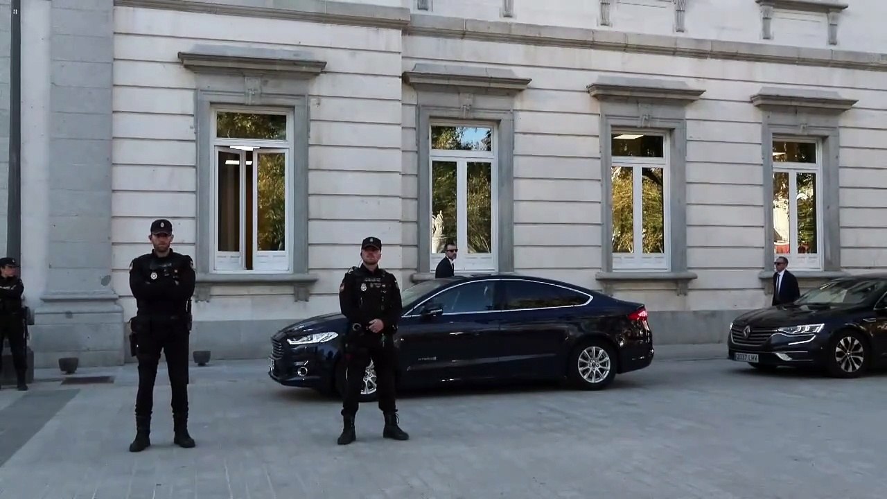 Álvaro García Ortiz, fiscal general, llega al Tribunal Supremo