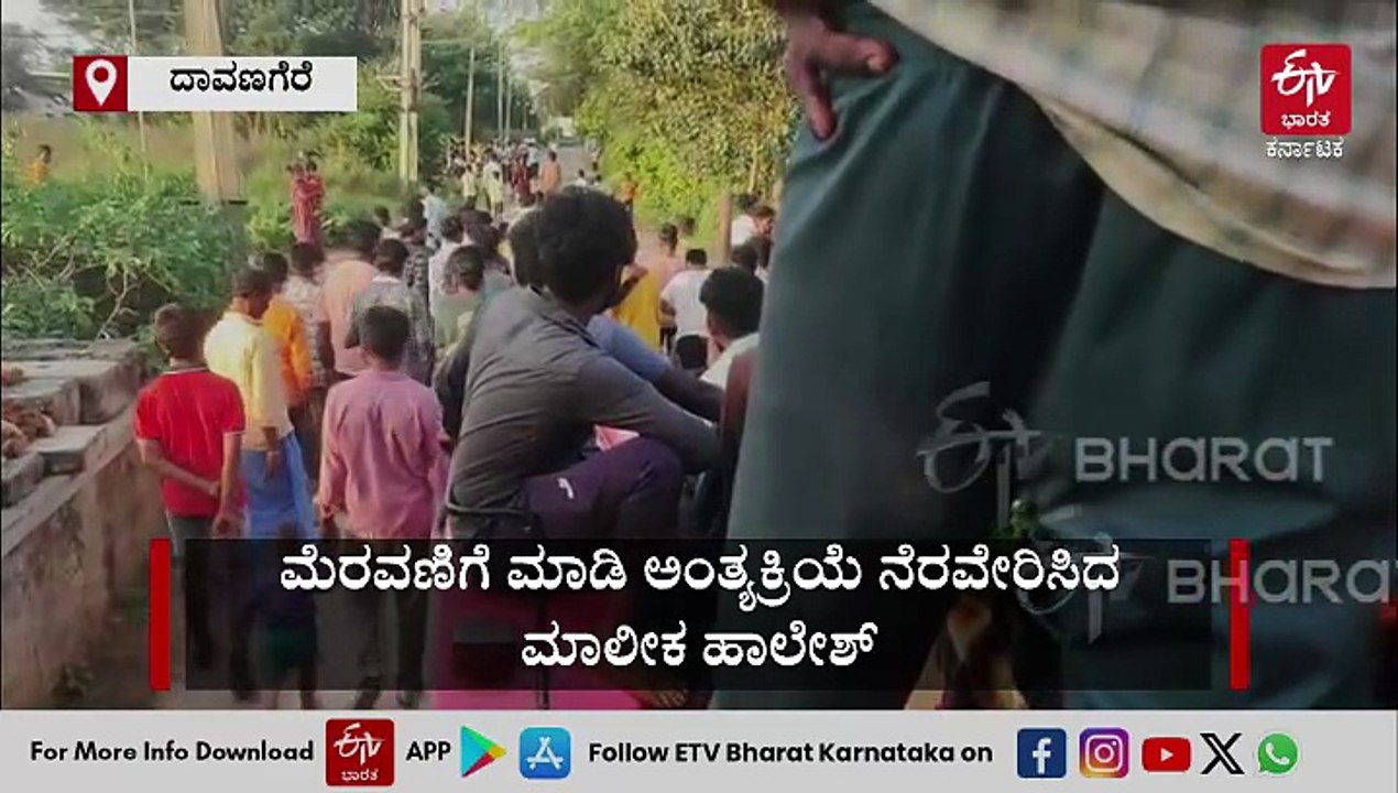 ಹೈಸ್ಪೀಡ್ ಮಣಿ ಖ್ಯಾತಿಯ ಟಗರು ಸಾವು, ಗ್ರಾಮದಲ್ಲಿ ಮೆರವಣಿಗೆ ಮಾಡಿ ಅಂತ್ಯಕ್ರಿಯೆ: ವಿಡಿಯೋ ನೋಡಿ
