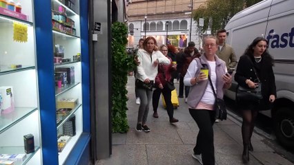 Super crazy screams bushman prank