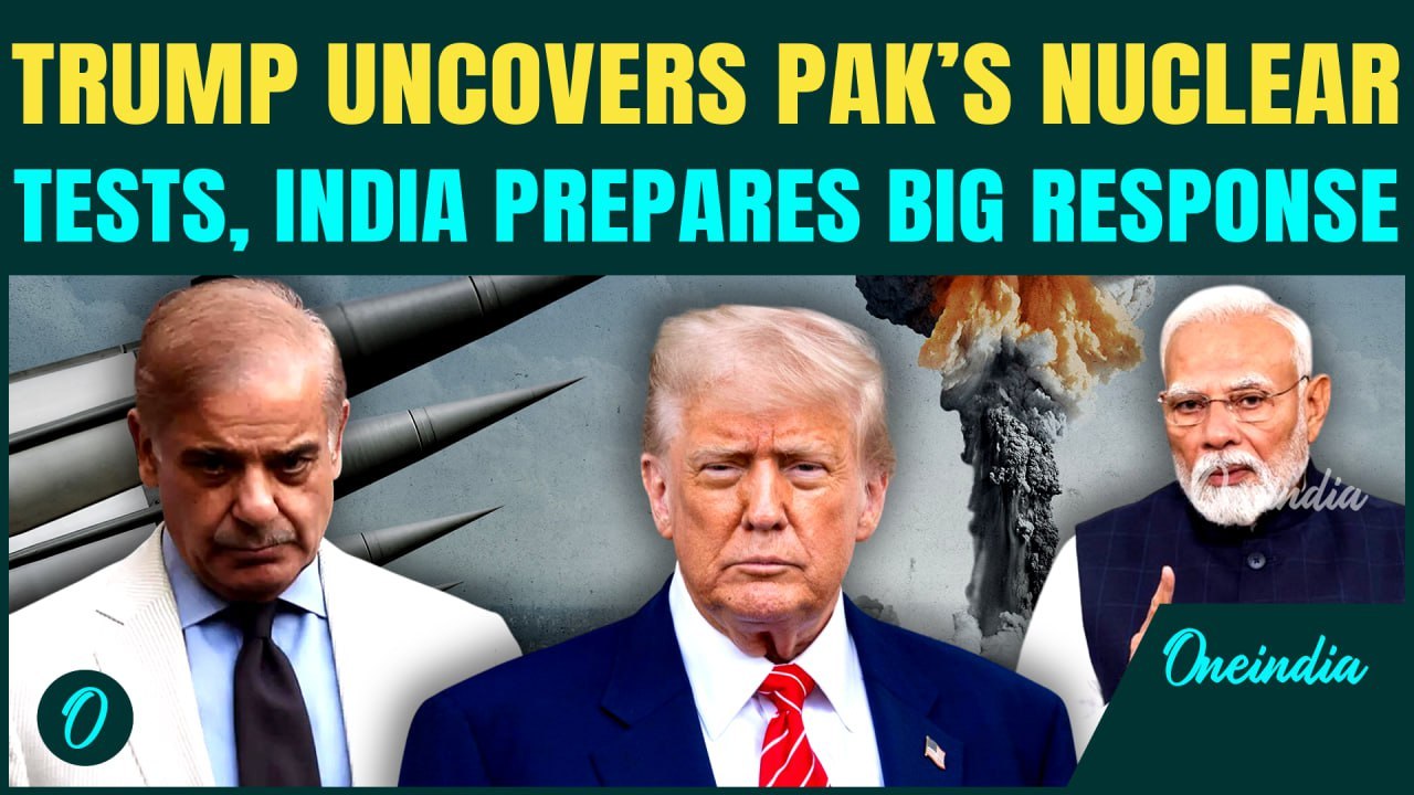 Trump EXPOSES Pakistan’s ‘Hidden Nuclear Tests': Claims Pakistan Is SECRETLY Testing Nuclear Weapons