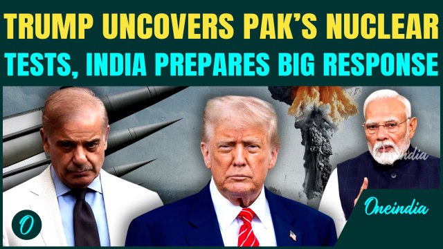 Trump EXPOSES Pakistan’s ‘Hidden Nuclear Tests': Claims Pakistan Is SECRETLY Testing Nuclear Weapons