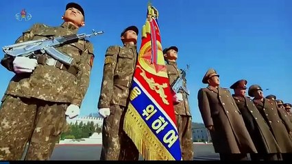 Estimado camarada Kim Jong Un visita comando do Décimo Primeiro Corpo do EPC