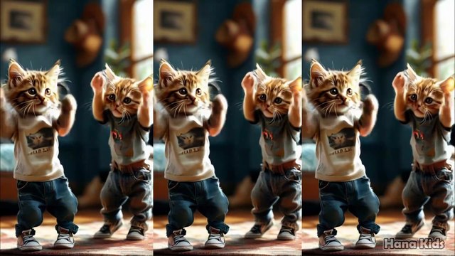 Funny Dancing Cat Lihat Kebunku - Dancing cat - Cute Cat - Cat Funny - HANA KIDS 01