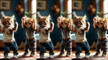 Funny Dancing Cat Lihat Kebunku - Dancing cat - Cute Cat - Cat Funny - HANA KIDS 01