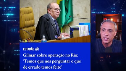Respondendo a uma pergunta do Gilmar Mendes - Espero não ter cometido nenhum crime aqui