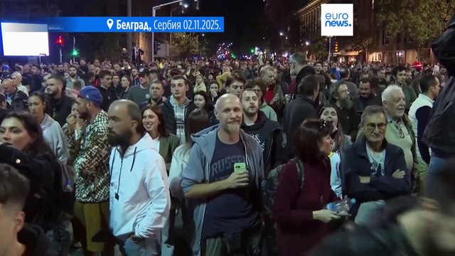 Беспорядки в Белграде: спецназ разделили сторонников и противников Вучича