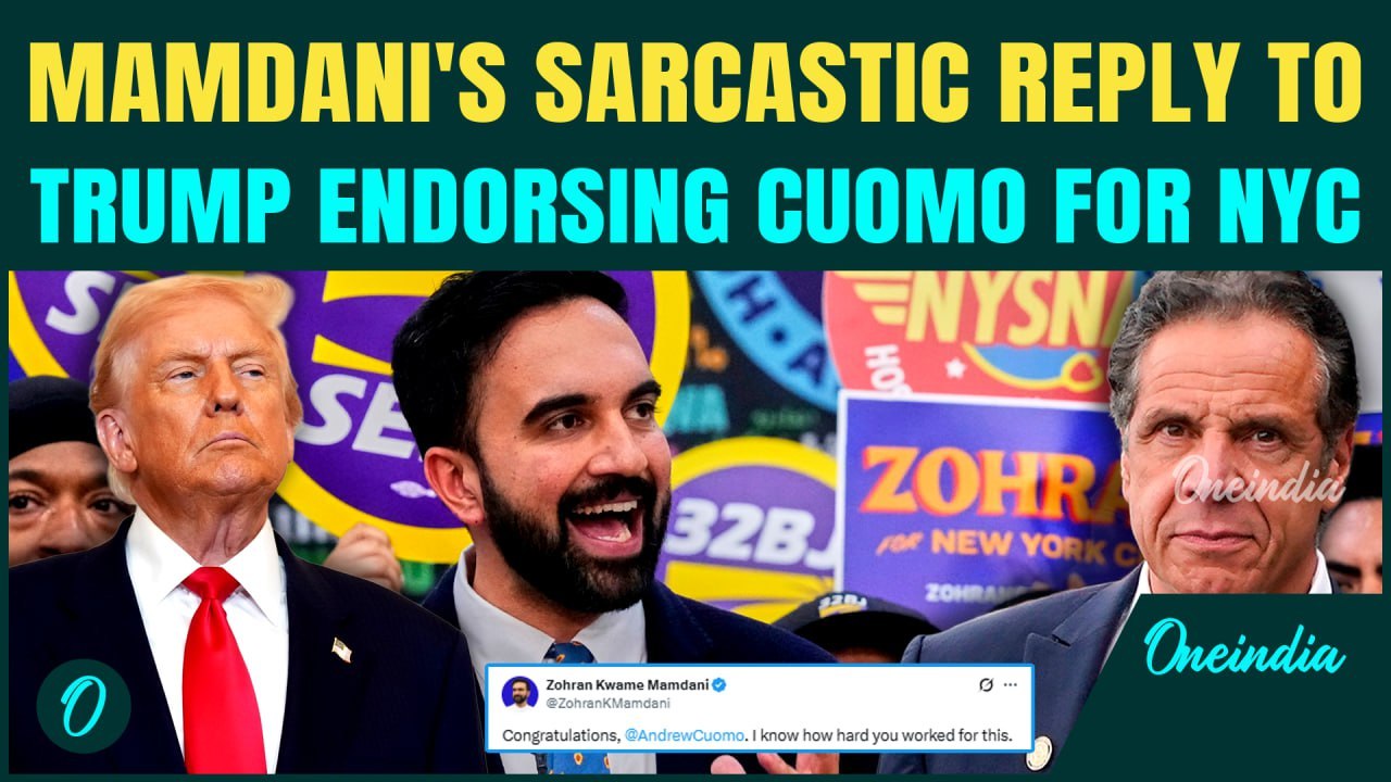 NYC Mayoral Election: Zohran Mamdani MOCKS Trump’s Endorsement of Cuomo; Sends SHOCKING Message