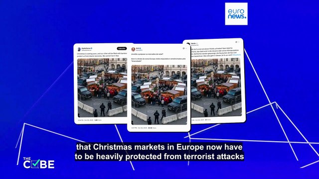 Heavy fortifications and cancellations? Misinformation spreads about German Christmas markets