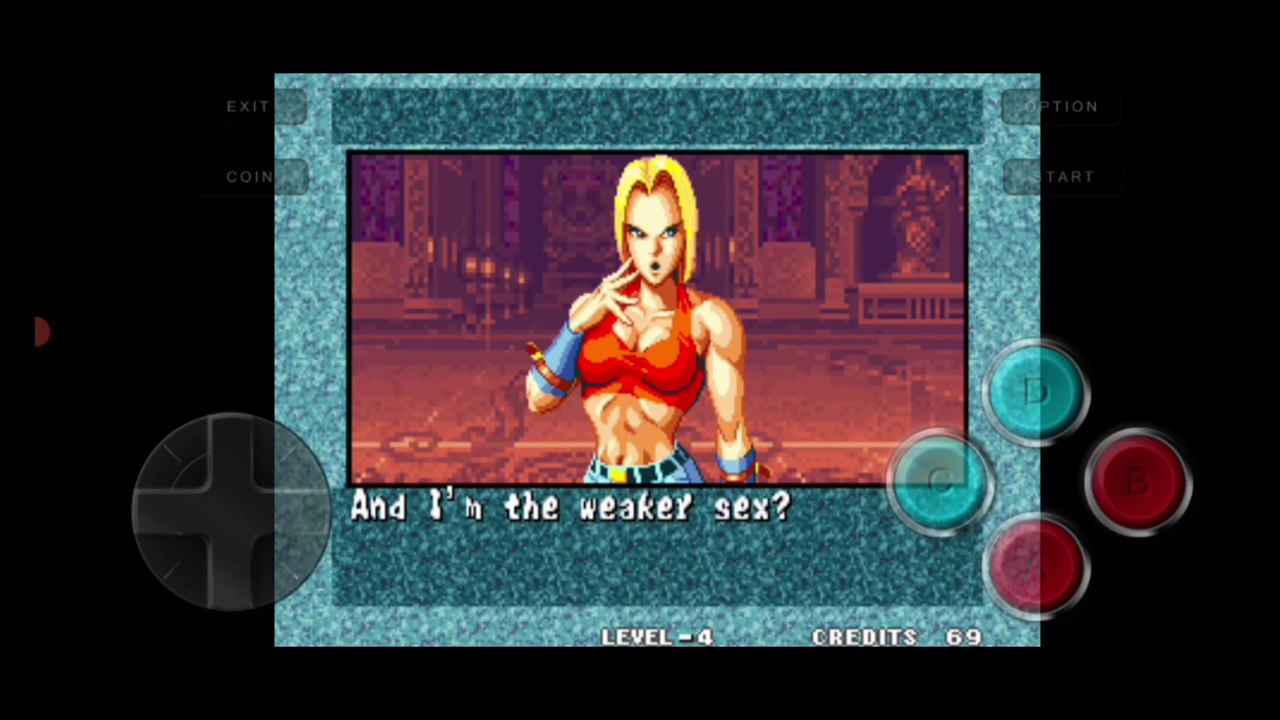 Fatal Fury 3 Joe Higashi vs Blue Mary Joe Higashi é derrotado por Blue Mary