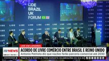 Embaixador Antonio Patriota debate parceria comercial Brasil-Reino Unido até 2030