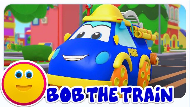 Roues du Camion de Pompiers en 4K | Chansons pour Enfants | Kids Tv Française | Comptines Bébé