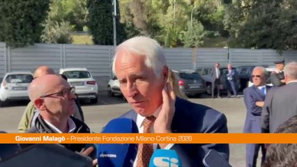 Milano-Cortina, Malagò "C'è la certezza di fare una cosa bellissima"