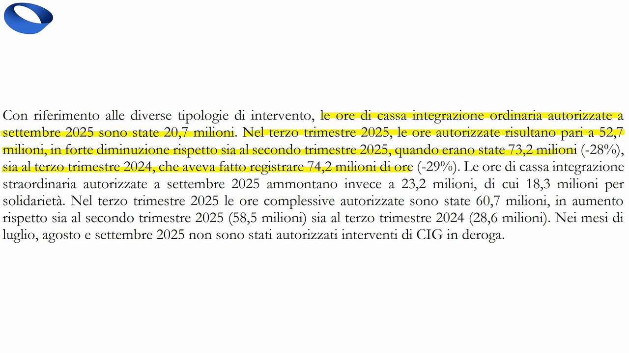 CASSA INTEGRAZIONE E NASPI 2025! L'osservatorio con i dati INPS