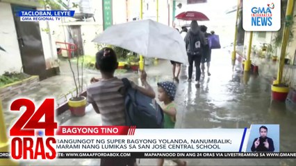 Bangungot ng Super Bagyong Yolanda, nanumbalik; mga hotel, fully booked dahil sa mga lumikas | 24 Oras