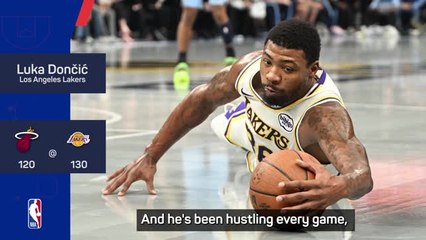 Doncic praises 'unbelievable' Smart