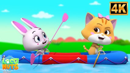 4K River Run | Kids TV Nursery Rhymes & Baby Songs | Fun Learning Videos for Children